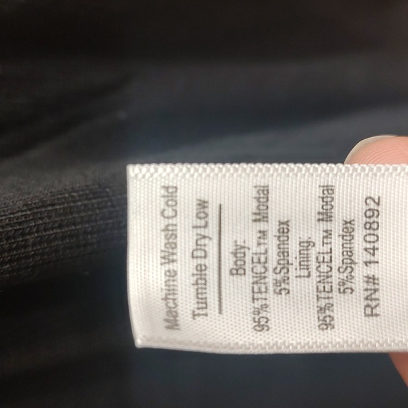 Marine Layer Lexi Rib Fit and Flare Midi Dress Medium - Picture 7 of 8